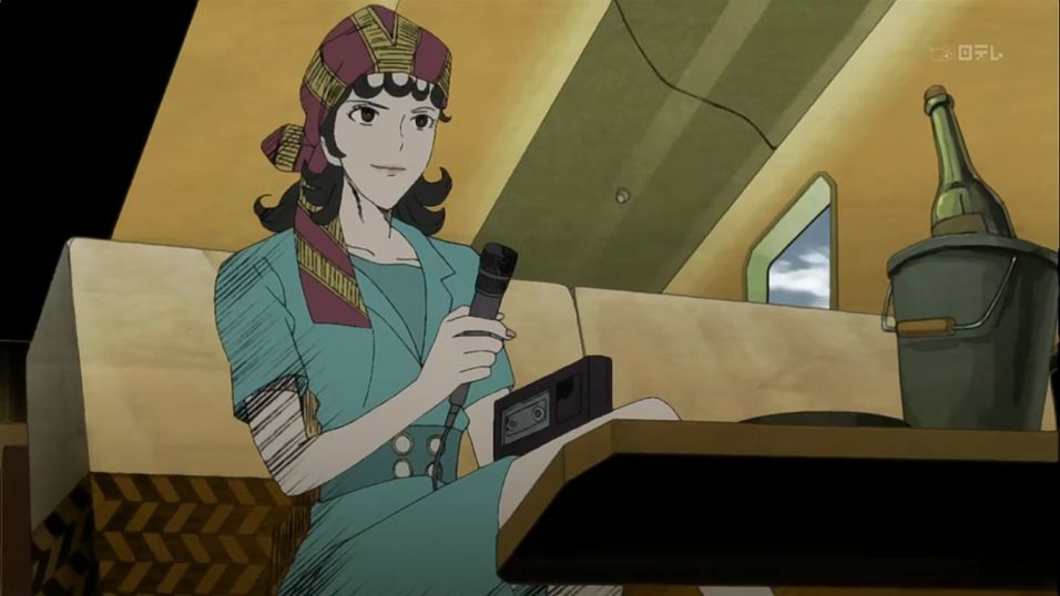 Fujiko Mine ymmärtää haastattelun puitteiden päälle. fujiko_toimittajana